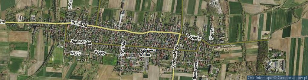 Zdjęcie satelitarne Przerwy-Tetmajera Kazimierza ul.